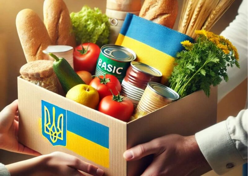 Видача гуманітарної допомоги від БФ “Основа майбутнього”