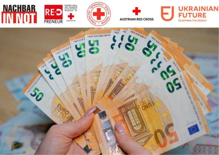 7000 євро на власну справу від Червоного Хреста України!