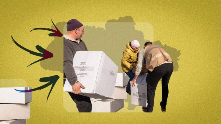 Гуманітарна допомога для мешканців прифронтових міст від волонтерської організації