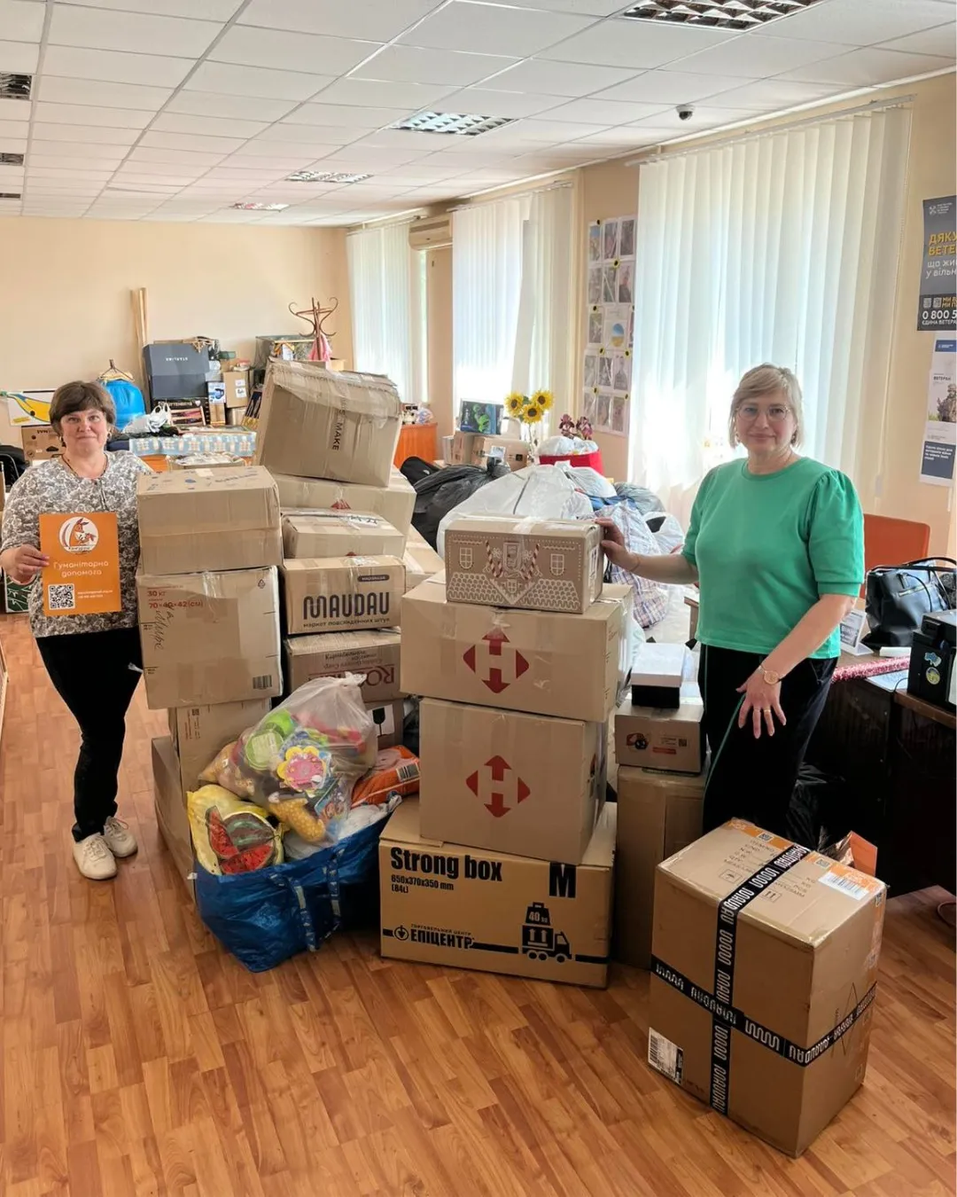 Гуманітарна допомога (Їжа, Одяг, Техніка та інше) від ГО «Кенгуруш» — як родинам отримати допомогу?!