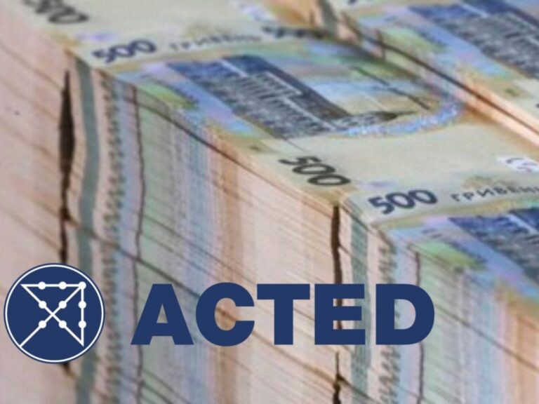 ACTED розпочав реалізацію нового проекту допомоги українцям