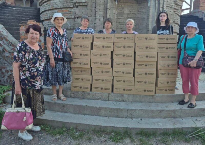 Гуманітарна допомога для внутрішньо переміщеним особам та місцевим мешканцям Харкова