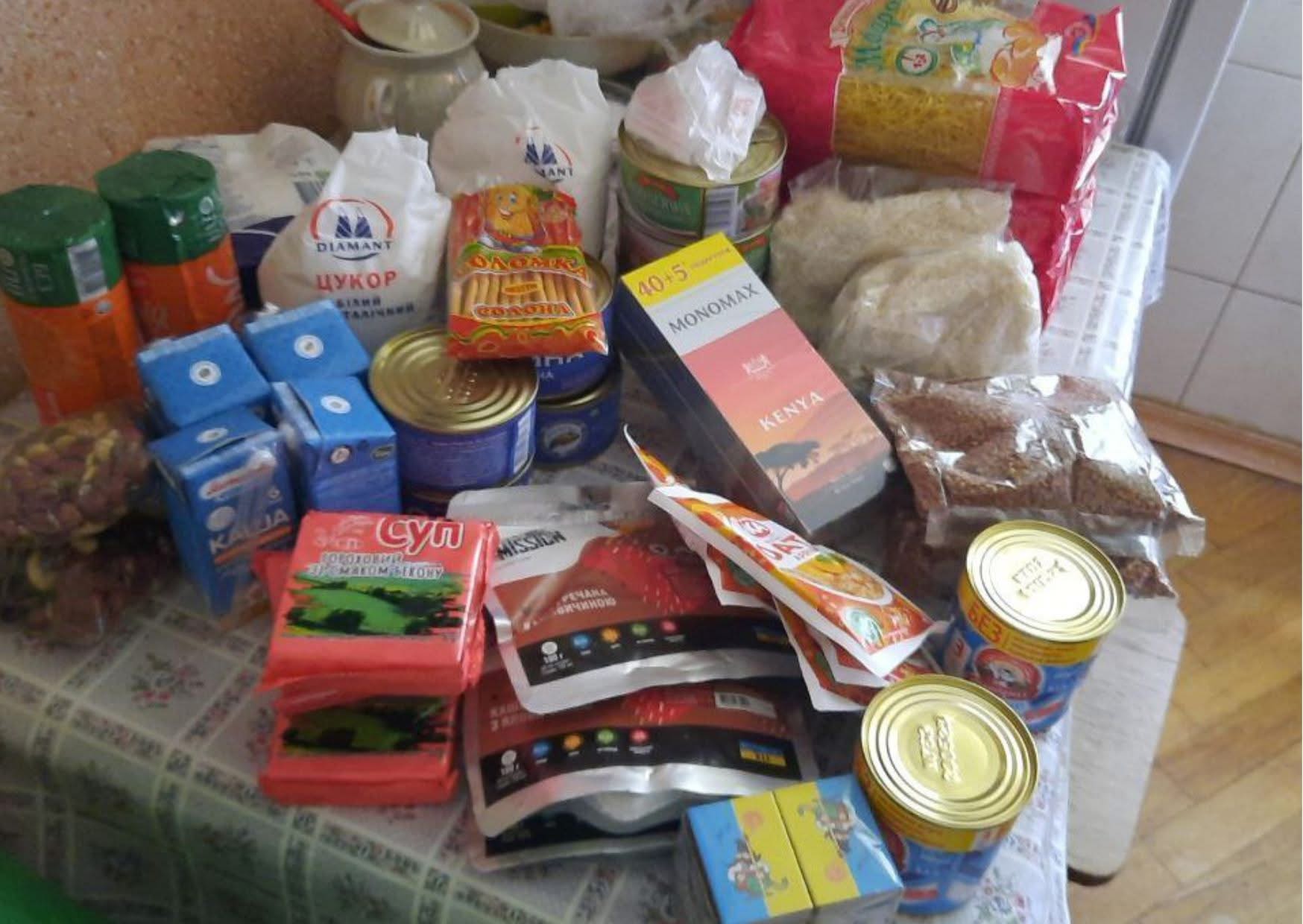 Реєстрація на поштові продуктові набори: для усіх українців