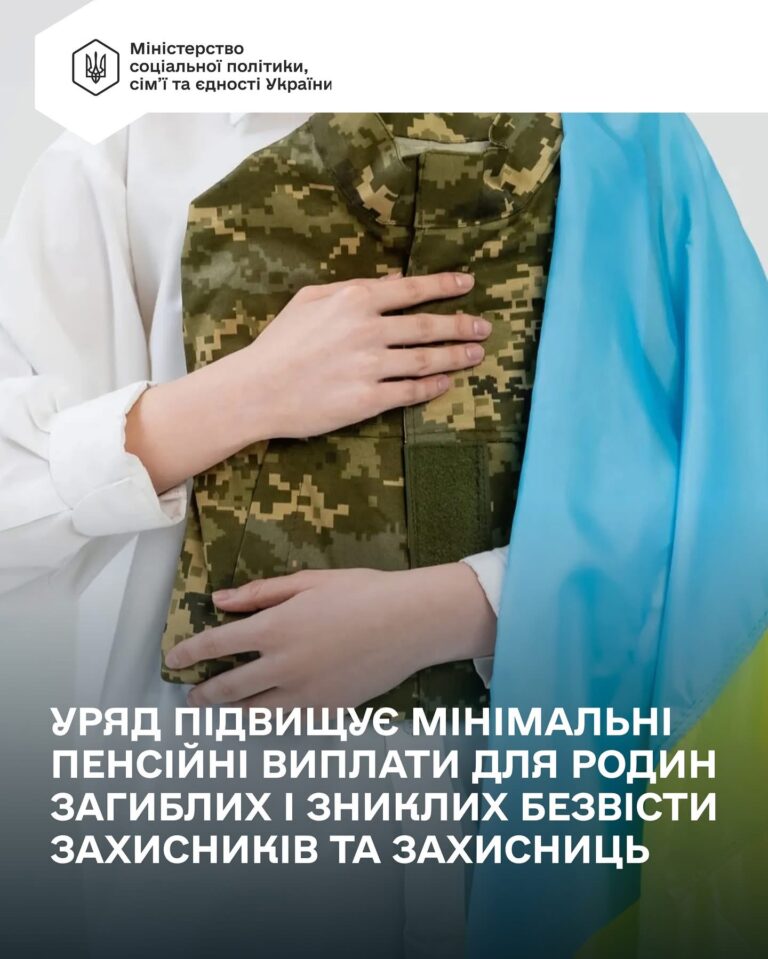 Збільшення пенсій для родин захисників: Що зміниться з 1 березня 2026 року.
