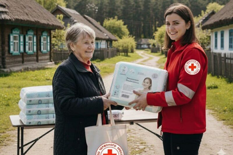 Засоби гігієни для дорослих від Червоного Хреста. Як отримати?