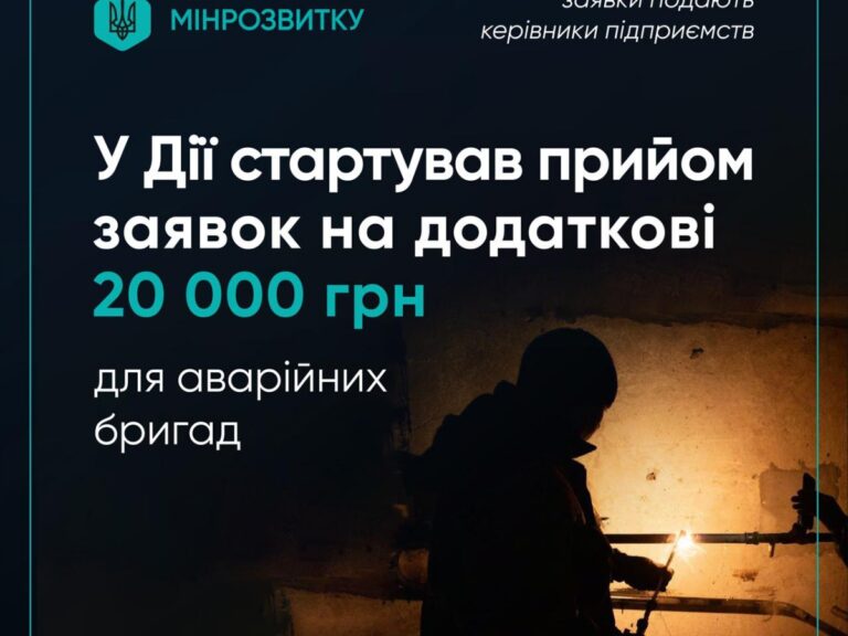 У Дії стартував прийом заяв на виплати по 20 тисяч гривень: хто і як може отримати