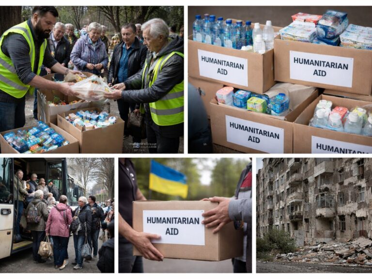 Екстрена гуманітарна допомога для постраждалого населення
