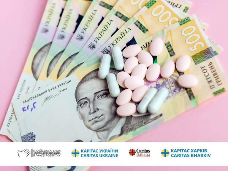 Карітас розпочинає новий проєкт з надання медичної та грошової допомоги