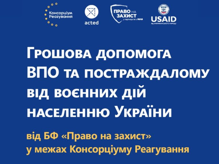 Важливо! Відкриті форми реєстрації на грошову допомогу у межах Консорціуму Реагування. Повідомлено локації, дати та графік роботи мобільних груп на поточний тиждень
