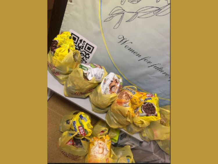 Відкрито реєстрацію на отримання продуктових наборів від ГО “Жінки за майбутнє країни”