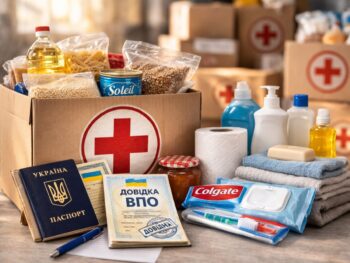 Реєстрація на отримання продуктових наборів від Червоного Хреста: відкрито запис