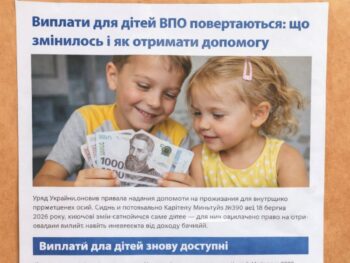 Виплати для дітей ВПО повертаються: що змінилось та всі деталі