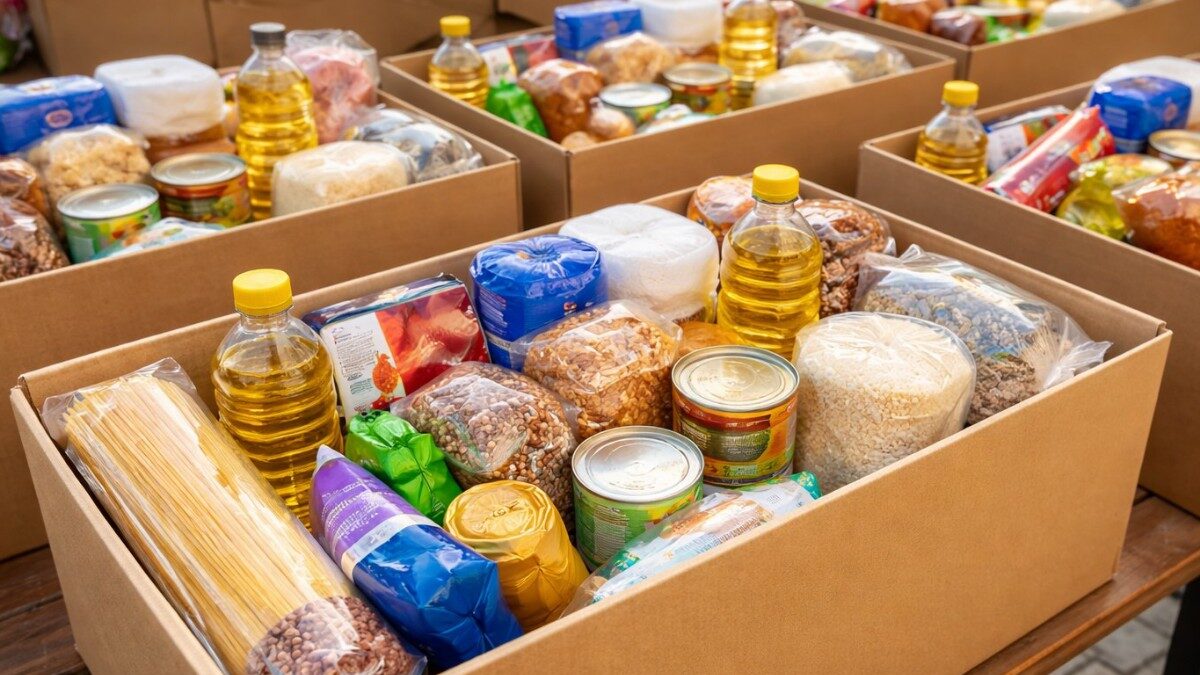 Продуктові набори для переселенців: коли відбудеться видача та хто може отримати