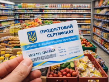 Відкрита реєстрація для ВПО на отримання продуктових сертифікатів
