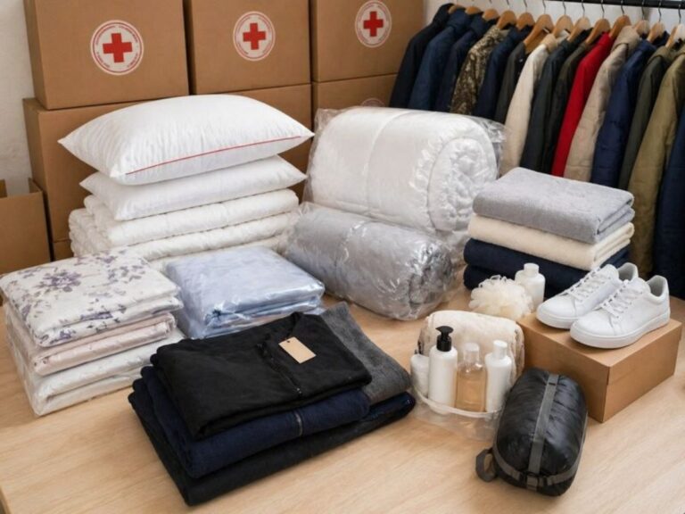 Відкрито видачу гуманітарної допомоги: подушки, ковдри, білизна та одяг від Червоного Хреста