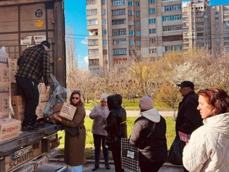 Гуманітарна допомога у Сумах: де та як отримати продуктові набори