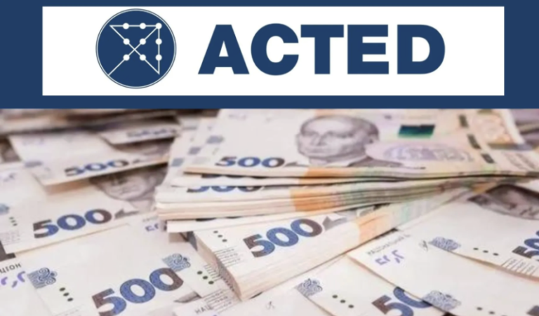 ACTED розпочала реєстрацію на багатоцільову грошову допомогу