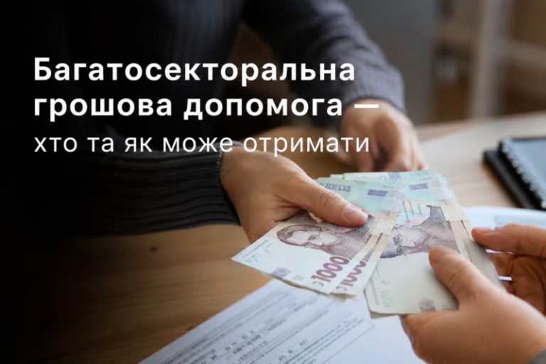 Багатосекторальна грошова допомога — хто та як може отримати