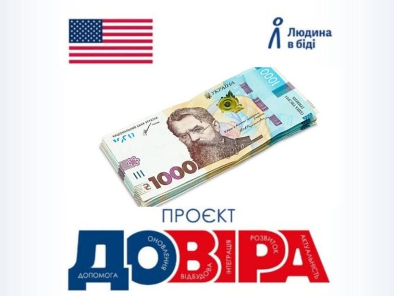 Чеська гуманітарна організація “Людина в біді” відкрила прийом заявок на цільову грошову допомогу