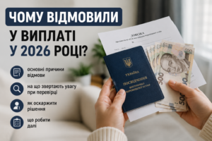 Чому можуть відмовити у виплаті ВПО у 2026 році: основні причини
