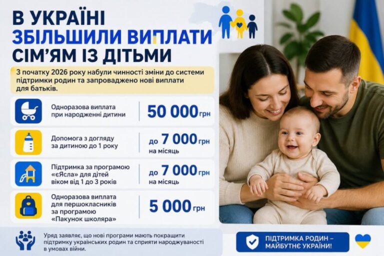 Державна підтримка родин: в Україні масштабно оновили виплати сім’ям із дітьми
