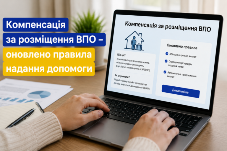 Компенсація за розміщення ВПО – оновлено правила надання допомоги