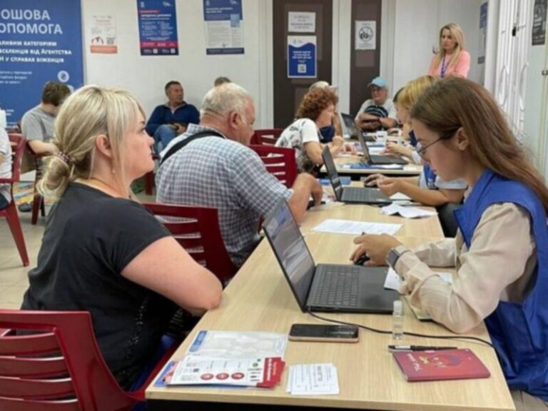 Реєстрація на отримання грошової допомоги від УВКБ ООН