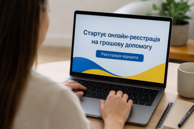 Стартує онлайн-реєстрація на грошову допомогу