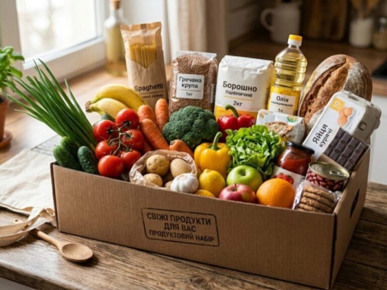 Запис на отримання продуктових наборів для пенсіонерів