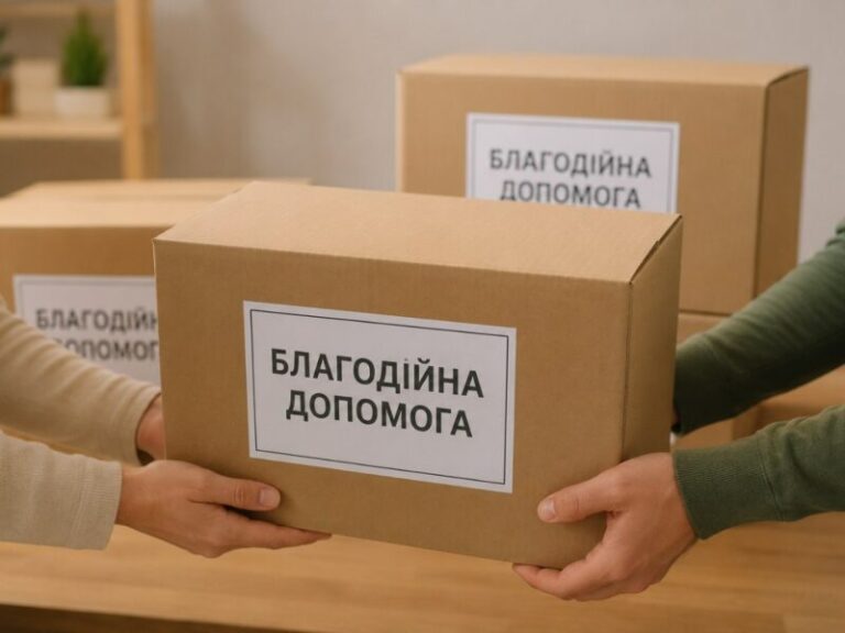 Відкрито онлайн-форму на отримання благодійної допомоги