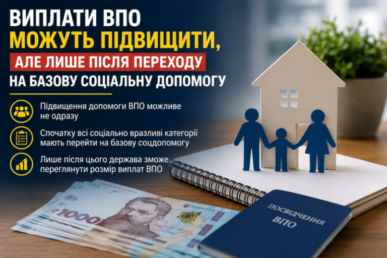 Виплати ВПО можуть підвищити, але лише після переходу на базову соціальну допомогу: що відомо