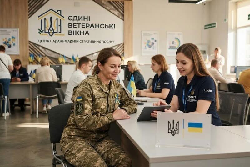 Допомога військовим у ЦНАПах: державні послуги для Захисників стали доступнішими