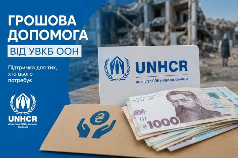 Грошова допомога від ООН: відкрито реєстрацію