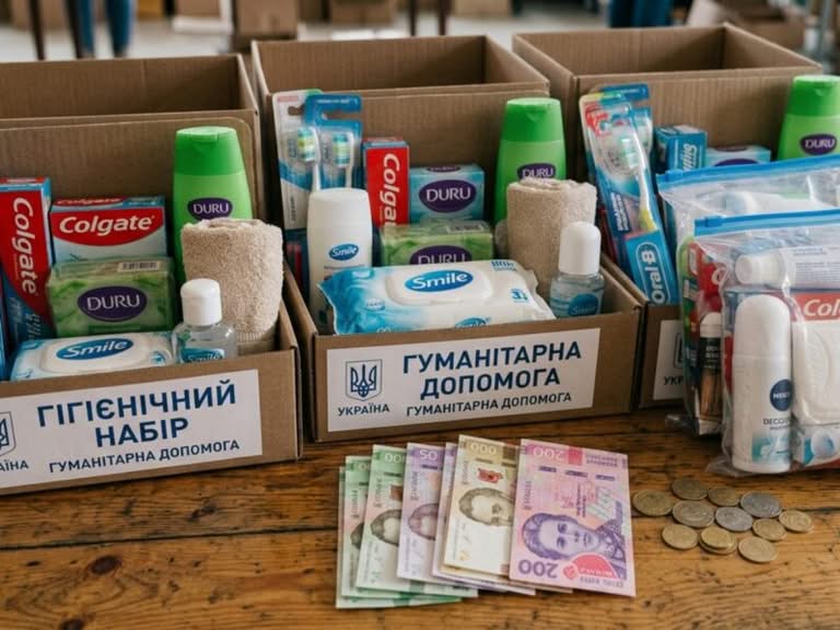 Незабаром стартує видача грошової підтримки та гігієнічних наборів