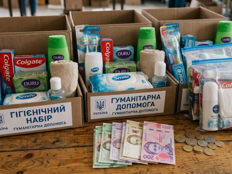 Незабаром стартує видача грошової підтримки та гігієнічних наборів