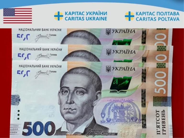 Здійснюється реєстрація на отримання цільової грошової допомоги від Карітас
