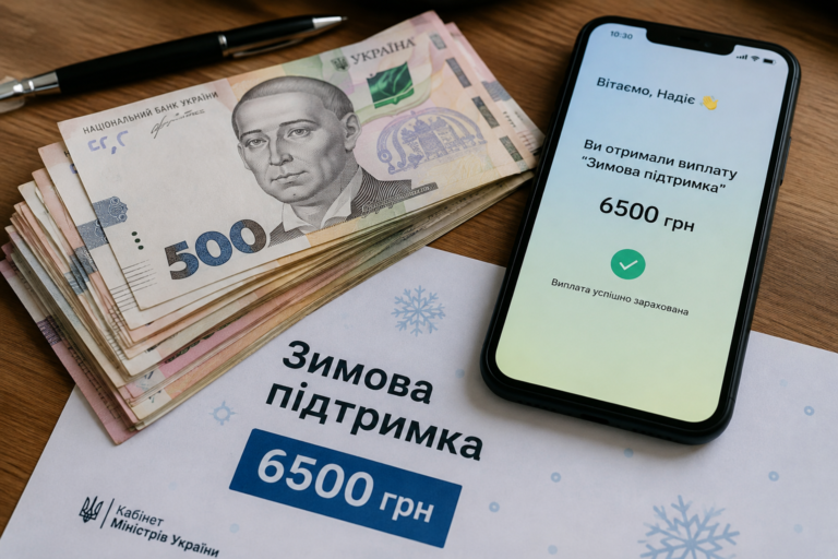 6500 грн за «Зимову підтримку»: українцям почнуть повертати невиплачену допомогу