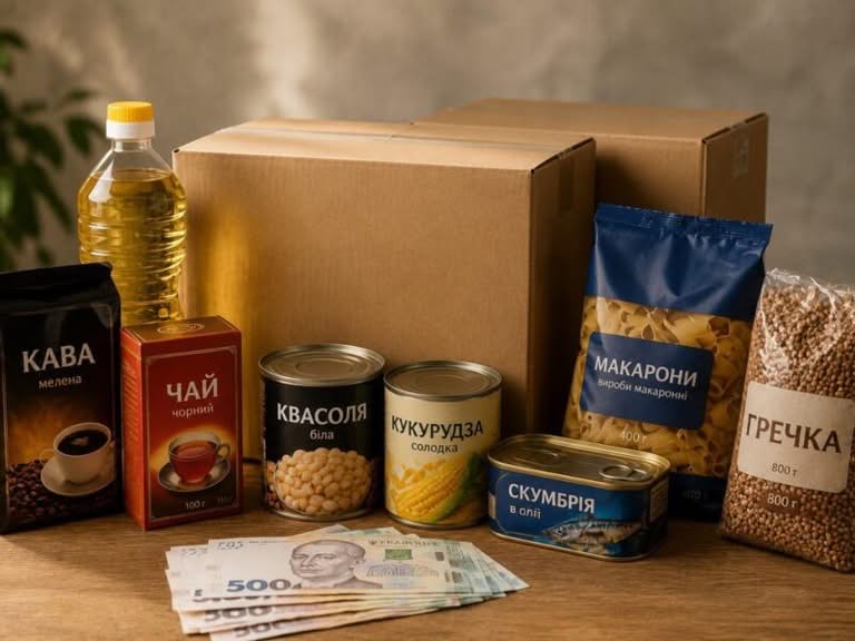 Анонсовано допомогу від ВПП ООН та БФ «СпівДія»: продуктові набори та 900 грн
