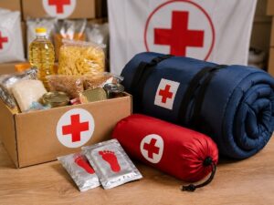 Розпочинається видача гуманітарних наборів від Товариства Червоного Хреста