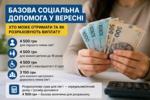 У вересні українці можуть оформити базову соціальну допомогу