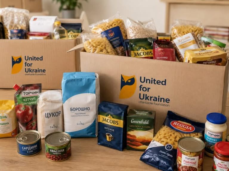Зверніть увагу! Нова дата реєстрації на отримання продуктових наборів від United for Ukraine