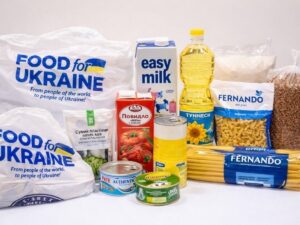 Анонсується видача продуктових наборів від Food for Ukraine