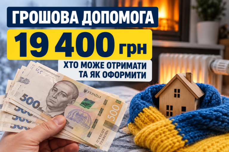До 19 400 грн допомоги: хто може отримати кошти на підготовку до зими