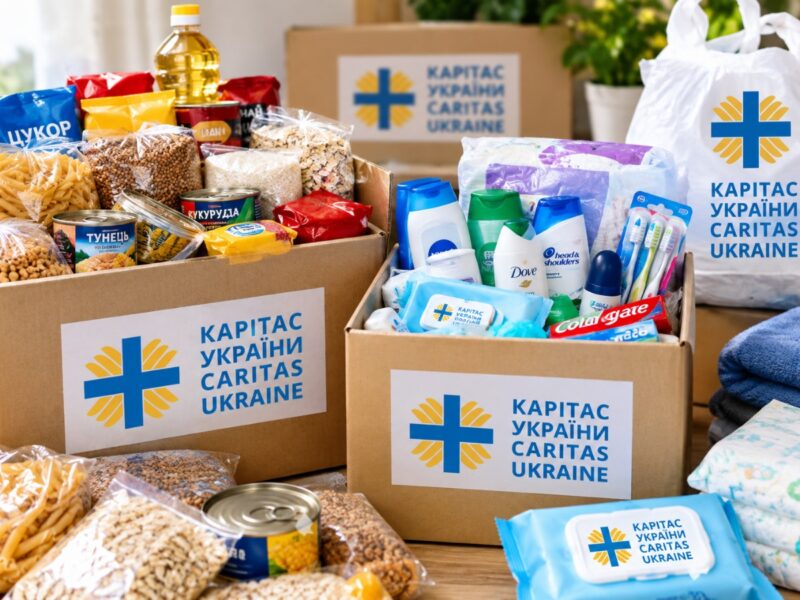 До уваги! Карітас відкриває онлайн-реєстрацію на отримання продуктів та засобів гігієни