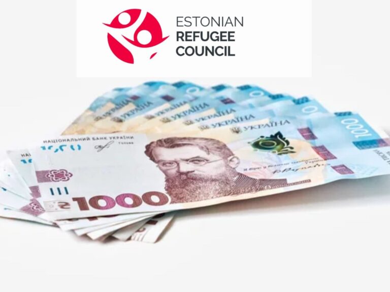 Естонська рада у справах біженців в Україні відкриє онлайн-реєстрацію на багатоцільову грошову допомогу