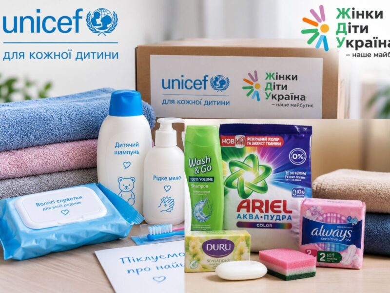 Гігієнічні набори від ГО «Жінки і діти України – наше майбутнє»: відкрито онлайн-реєстрація