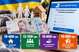 Грошова допомога до 19 400 грн: хто може отримати виплати та як зареєструватися