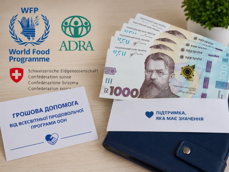 По 12 300 гривень на людину: ВПП ООН проводить реєстрацію на грошову допомогу