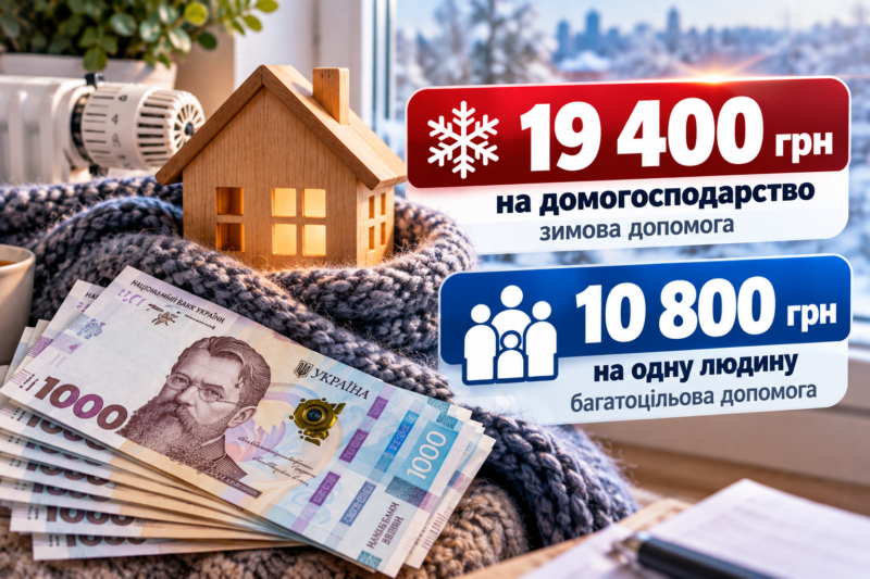 Українцям можуть виплачувати до 19 400 грн: хто може претендувати на допомогу