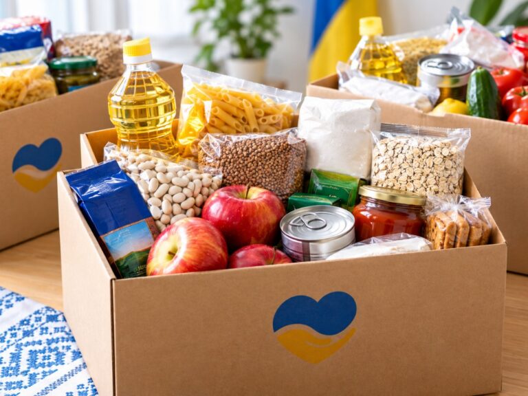 Відкрита онлайн-реєстрація на отримання продуктових наборів для ВПО